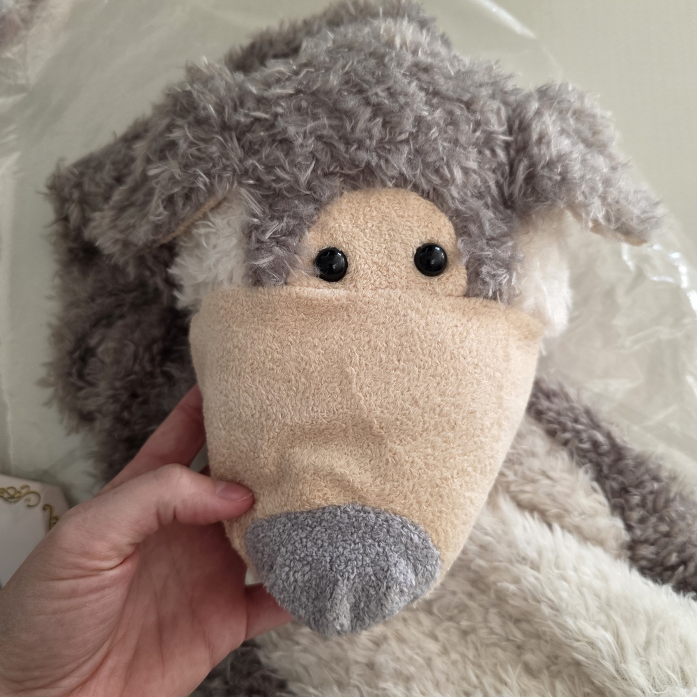 Wolf Costume Toddler- Gray and Cream